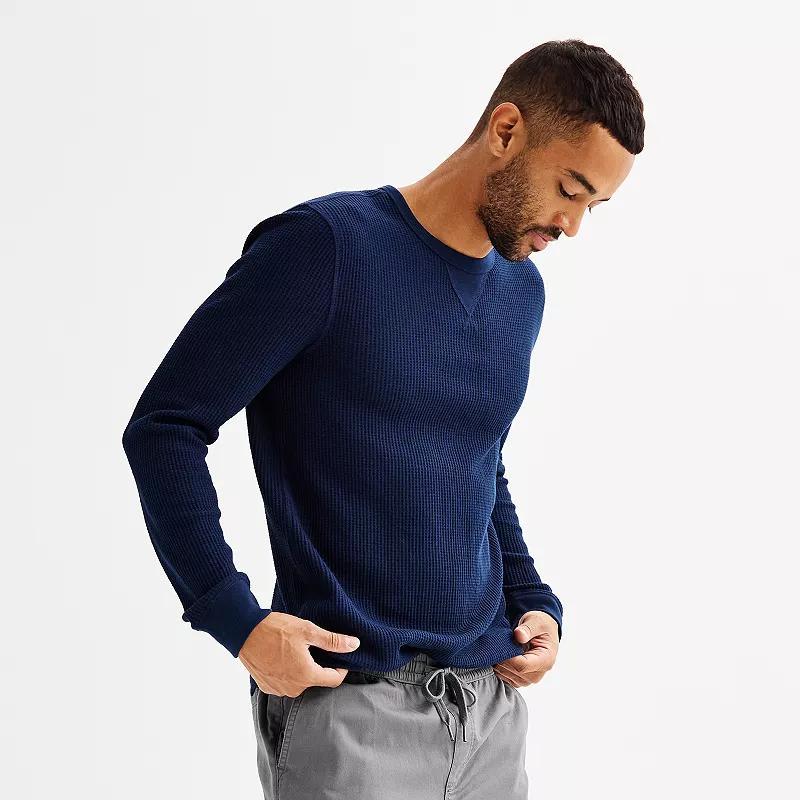 Men's Sonoma Goods For Life® The Essential Waffle Thermal Tee,  Product Image