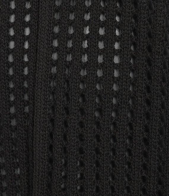 Le' AL.X Mesh Knit Crewneck Sleeveless Coordinating Tank Product Image