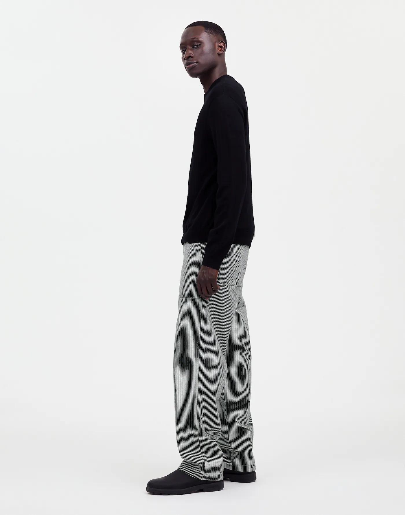 Baggy Surplus Pants in Stripe Product Image