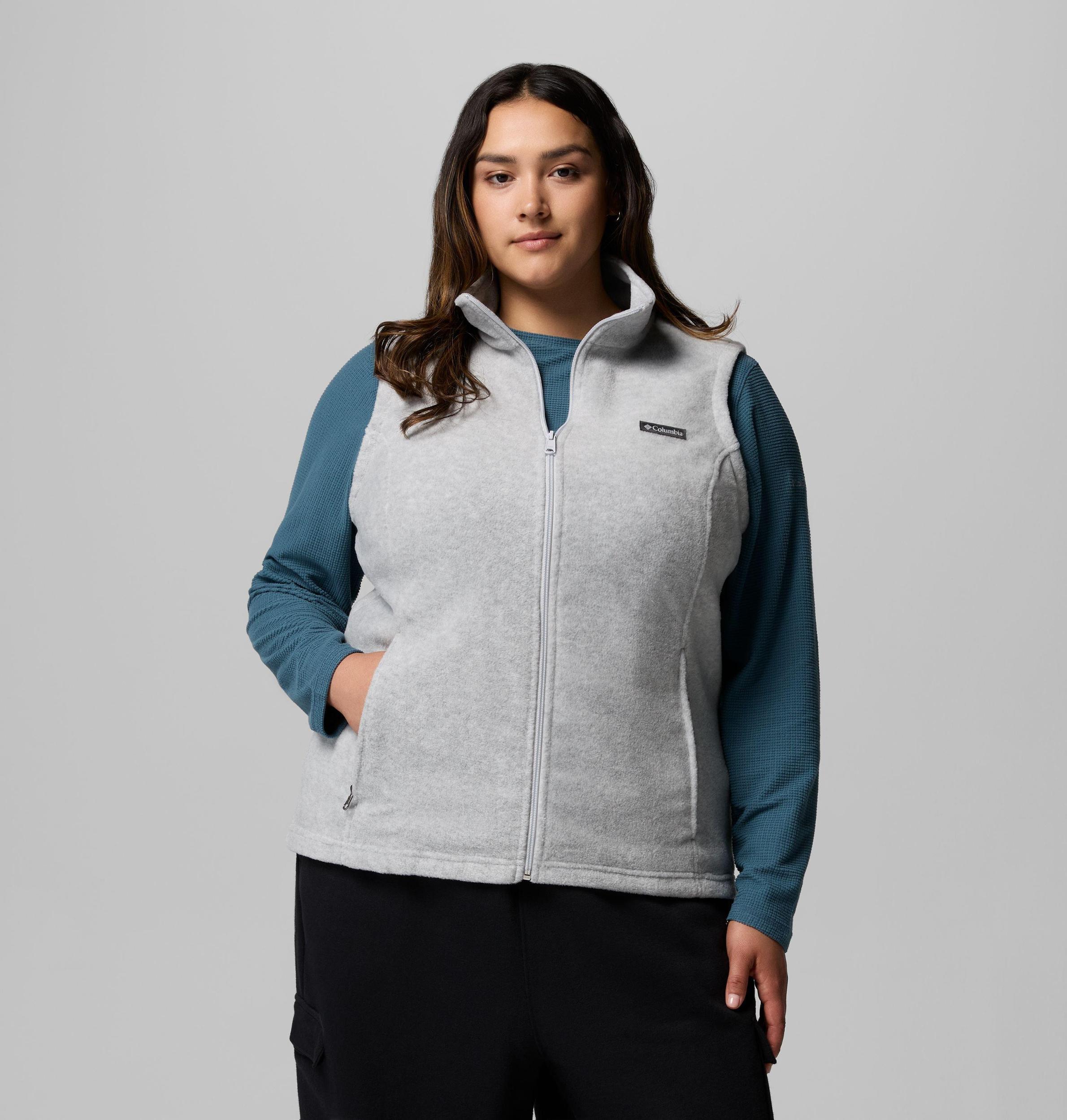 Columbia Women s Benton Springs Fleece Vest - Plus Size- Product Image