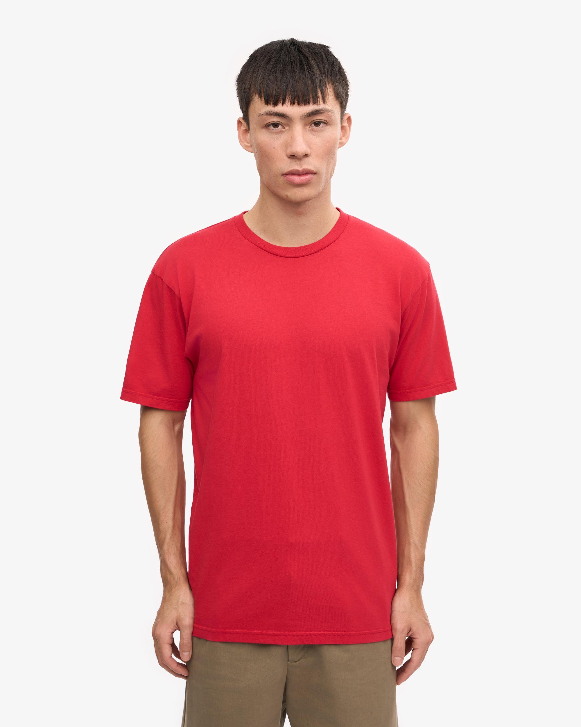 Classic Organic Tee - Scarlet Red Product Image