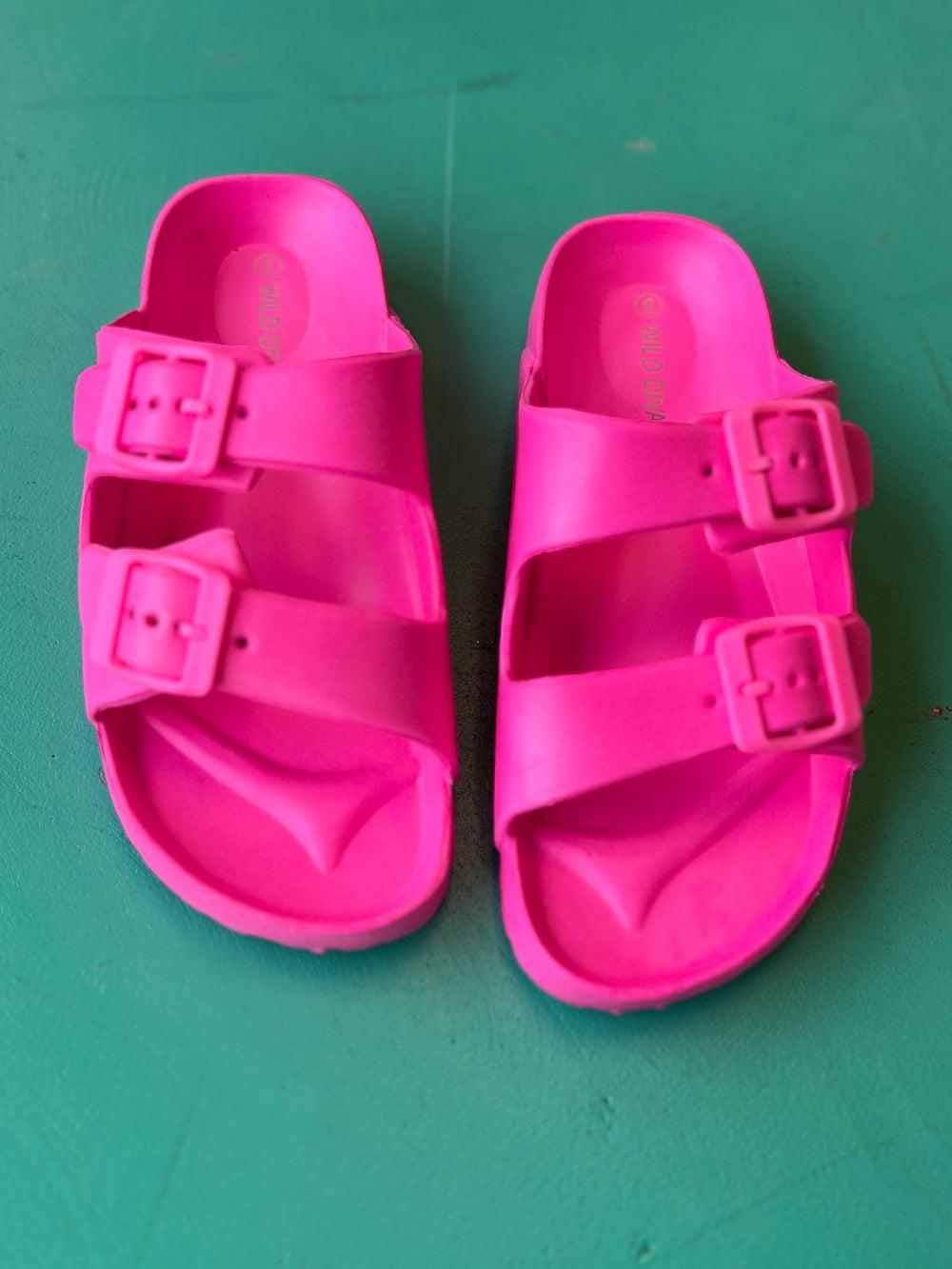 WildDiva Water Proof Slides-2 Colors Product Image