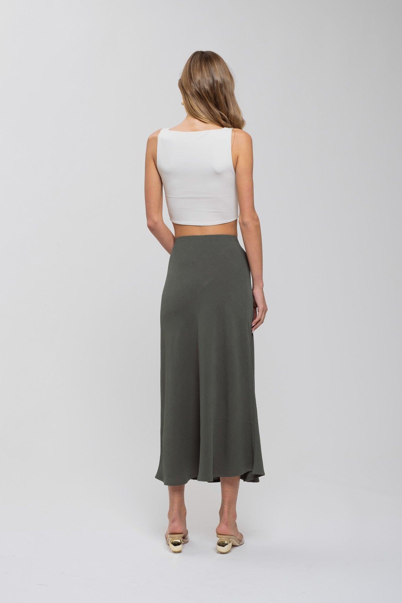 Slip Midi Skirt Product Image