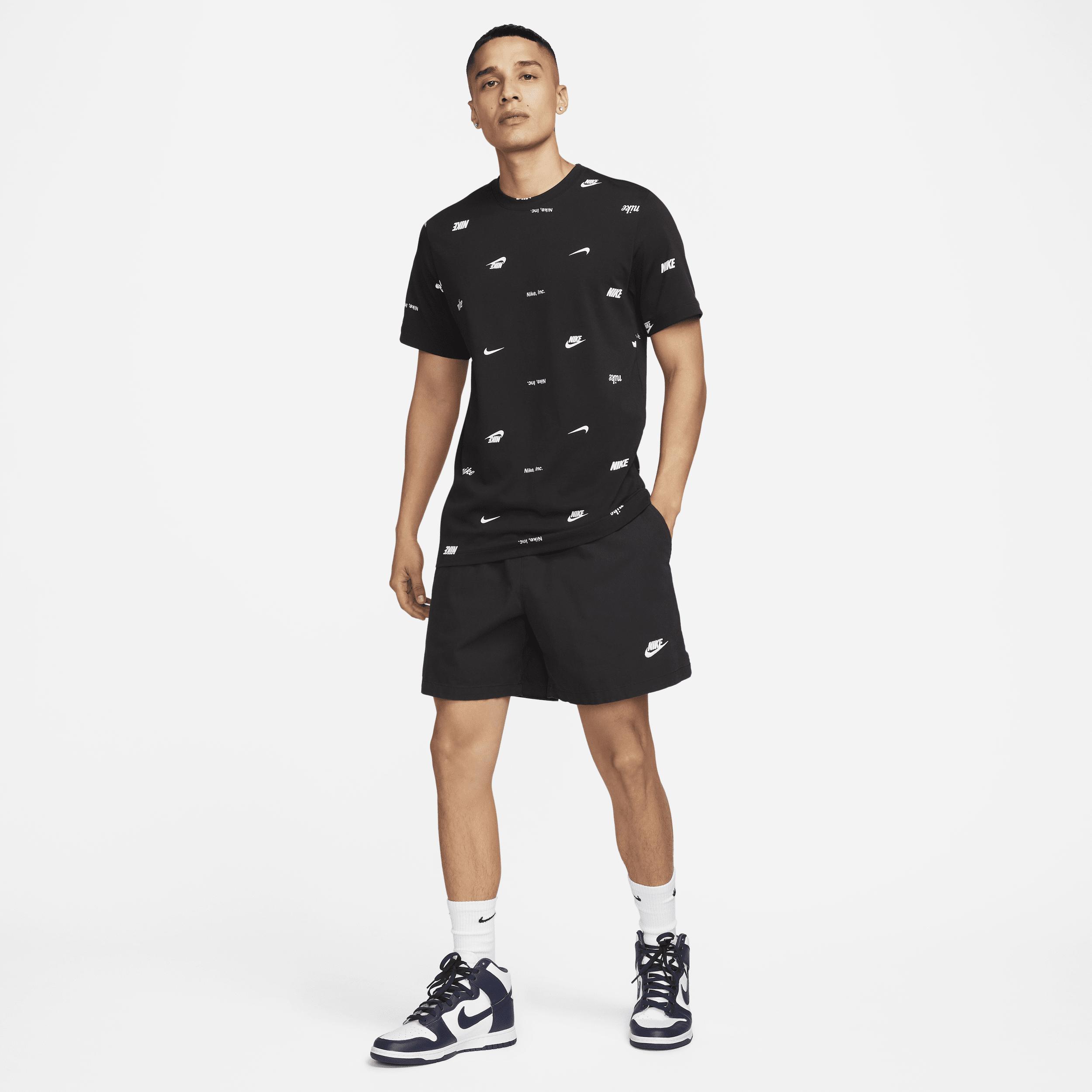 Nike Club Men's Allover Print T-Shirt Product Image