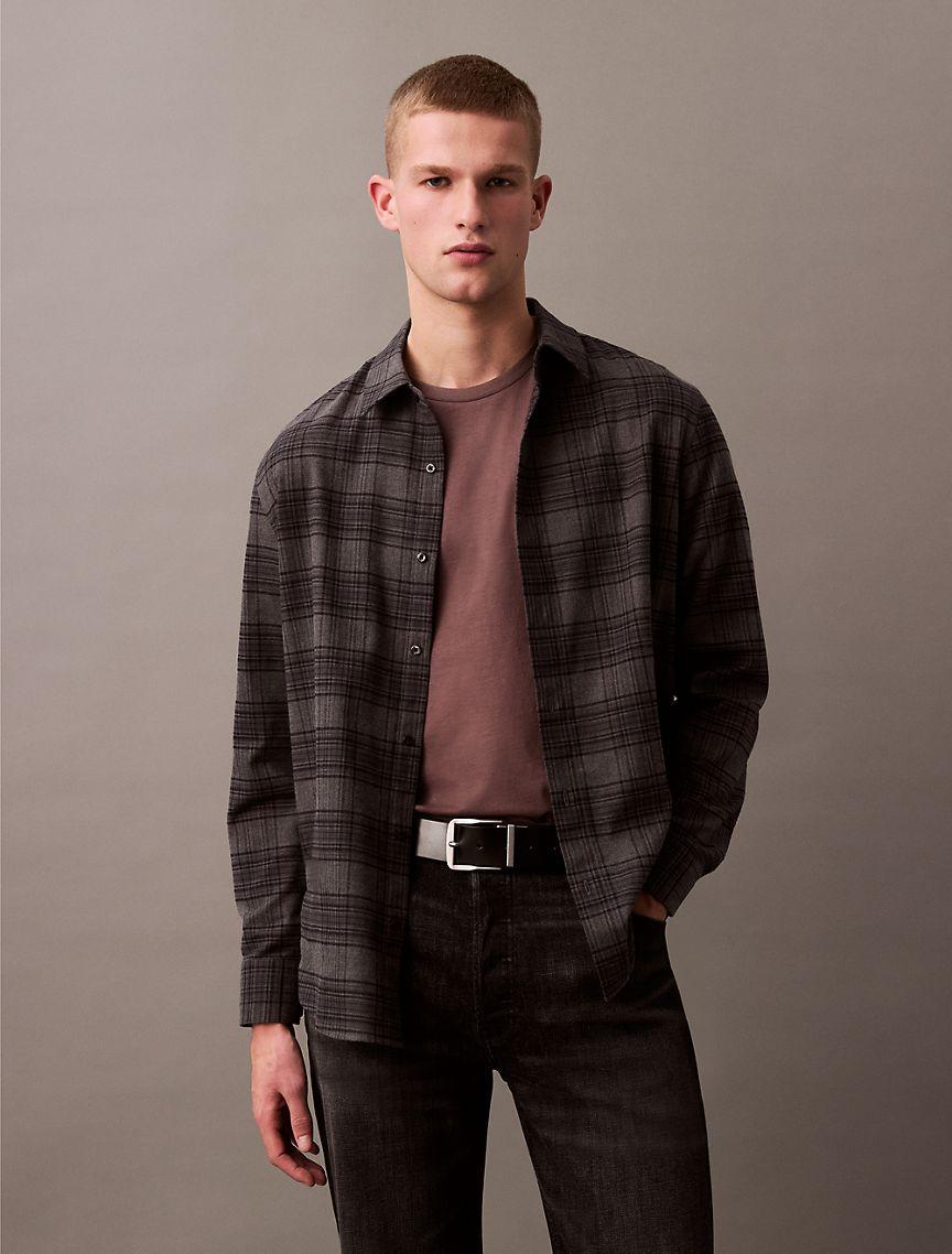 Plaid Flannel Classic Shirt Product Image