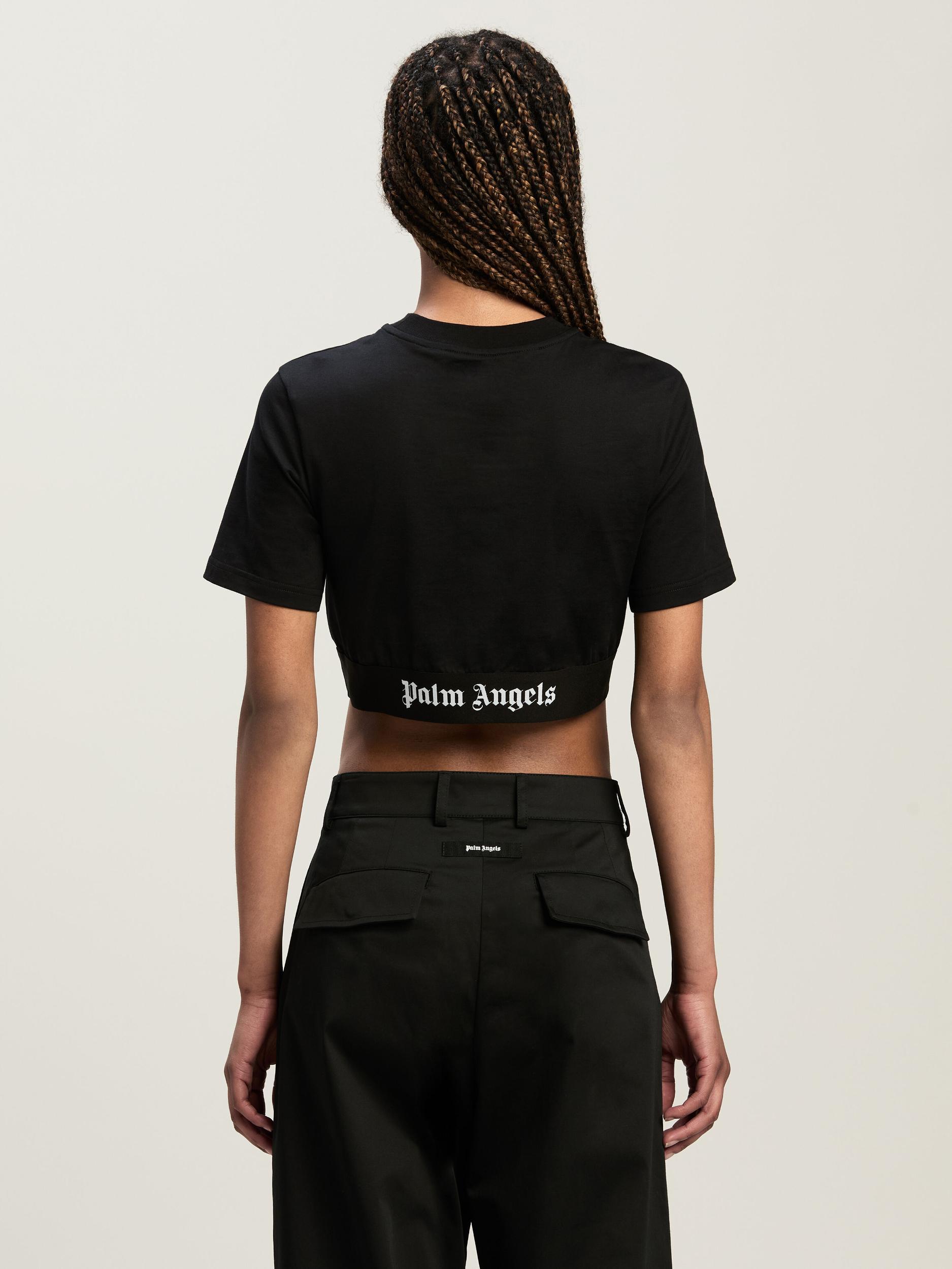 Classic Logo Tape Crop Tee Product Image