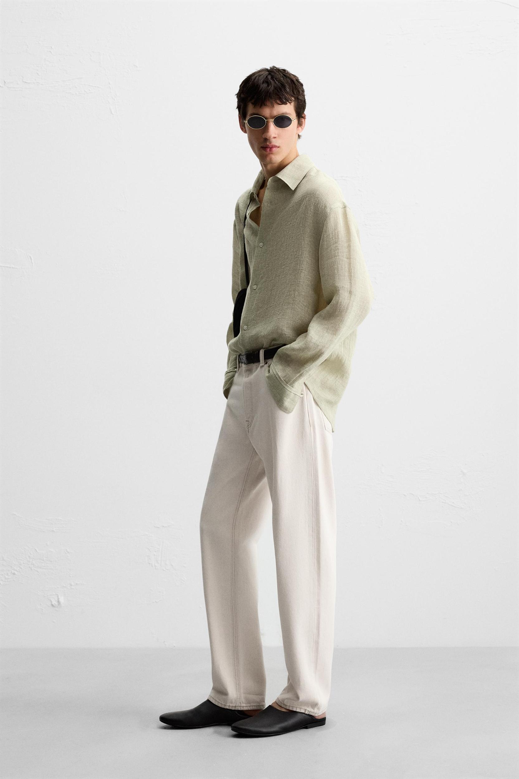 REGULAR STRAIGHT FIT JEANS Product Image