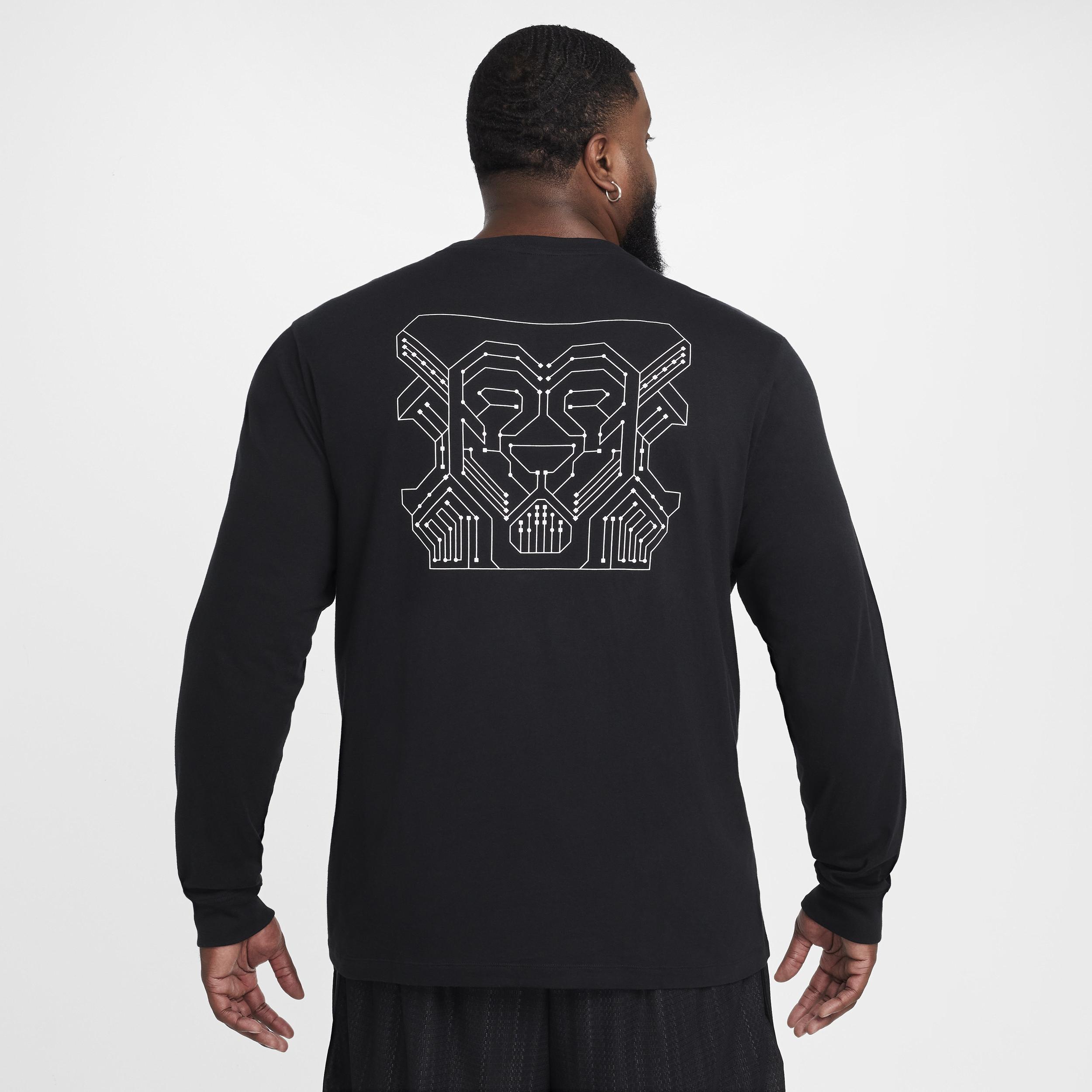 LeBron Men's Max90 Long-Sleeve Basketball T-Shirt Product Image