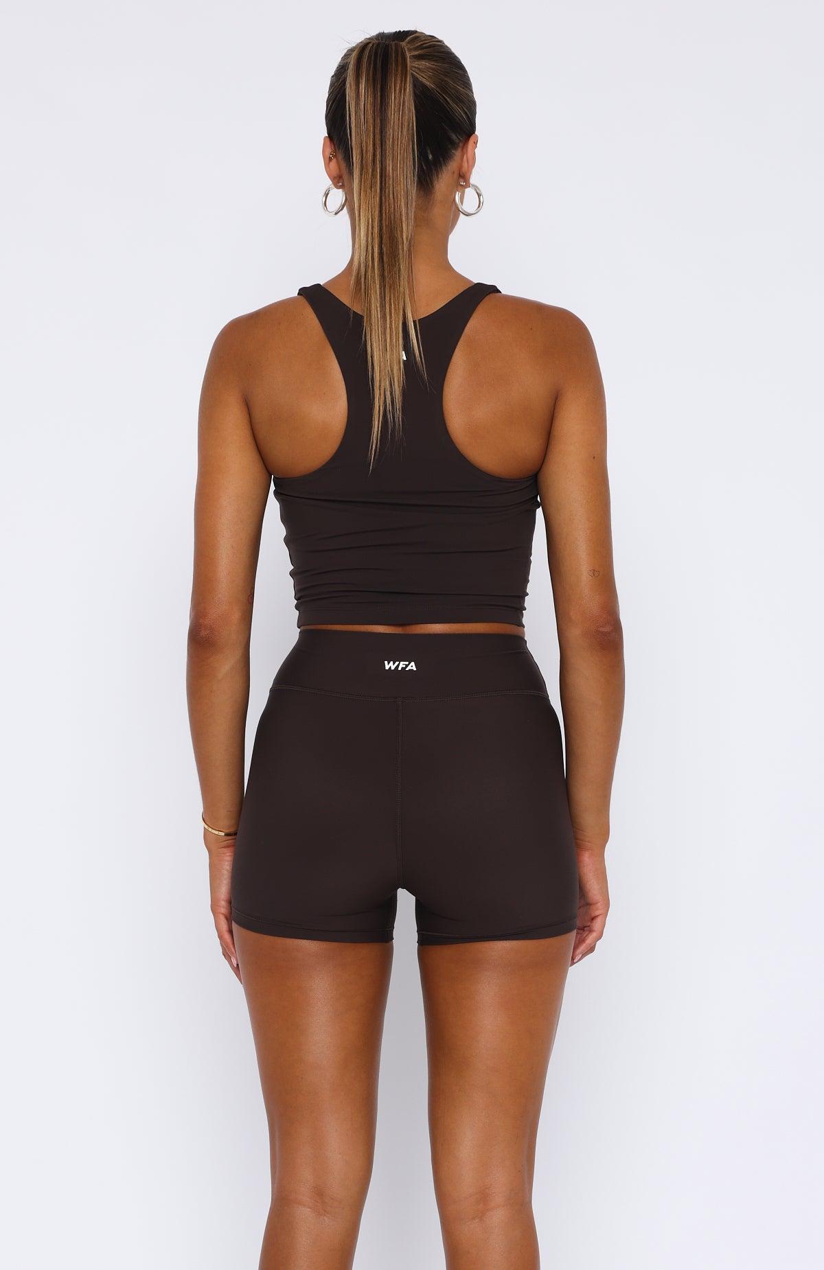 Work It Out Active Tank Espresso Product Image