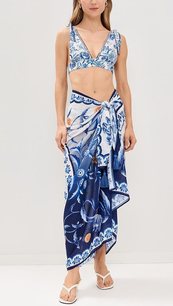 Agua Bendita Ilu Azure Bottoms | Shopbop Product Image