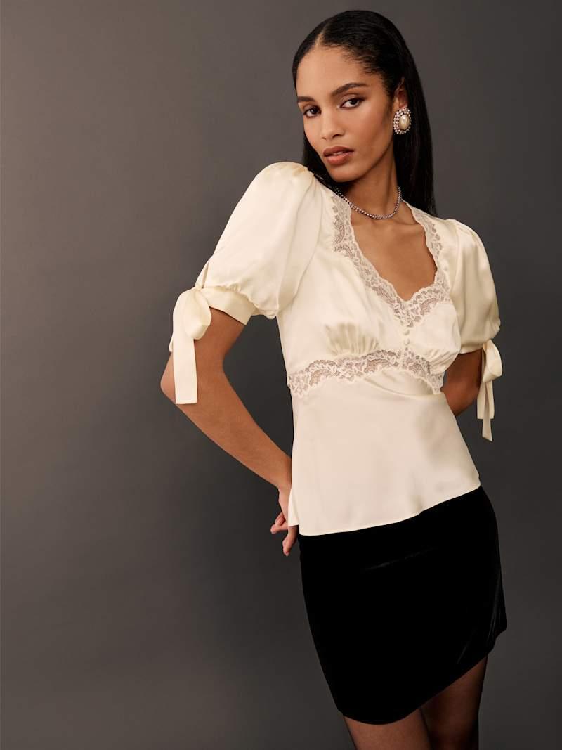 Dolly Silk Top Product Image