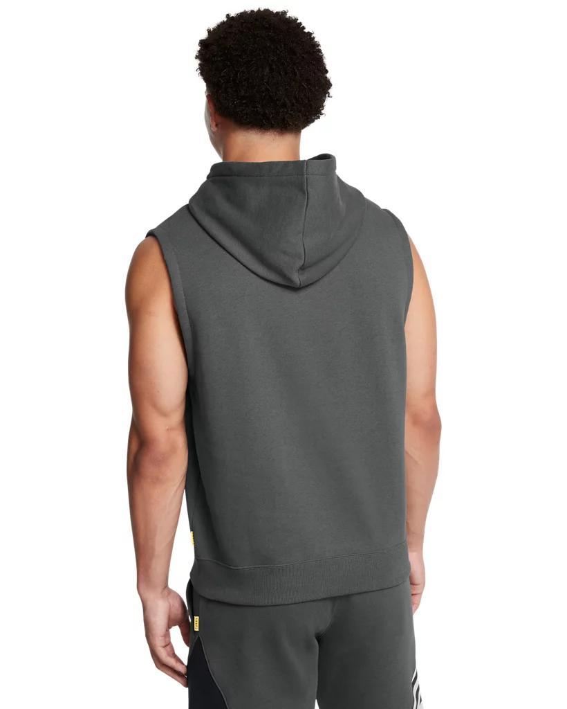 Men's Curry Splash Sleeveless Hoodie Product Image