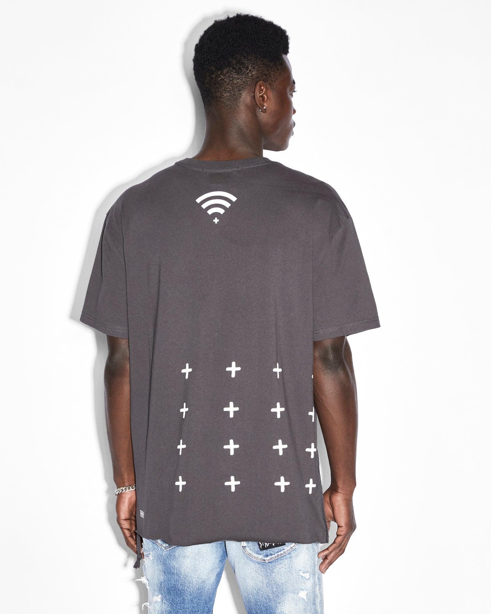 OFFLINE BIGGIE SS TEE FADED BLACK Male Product Image