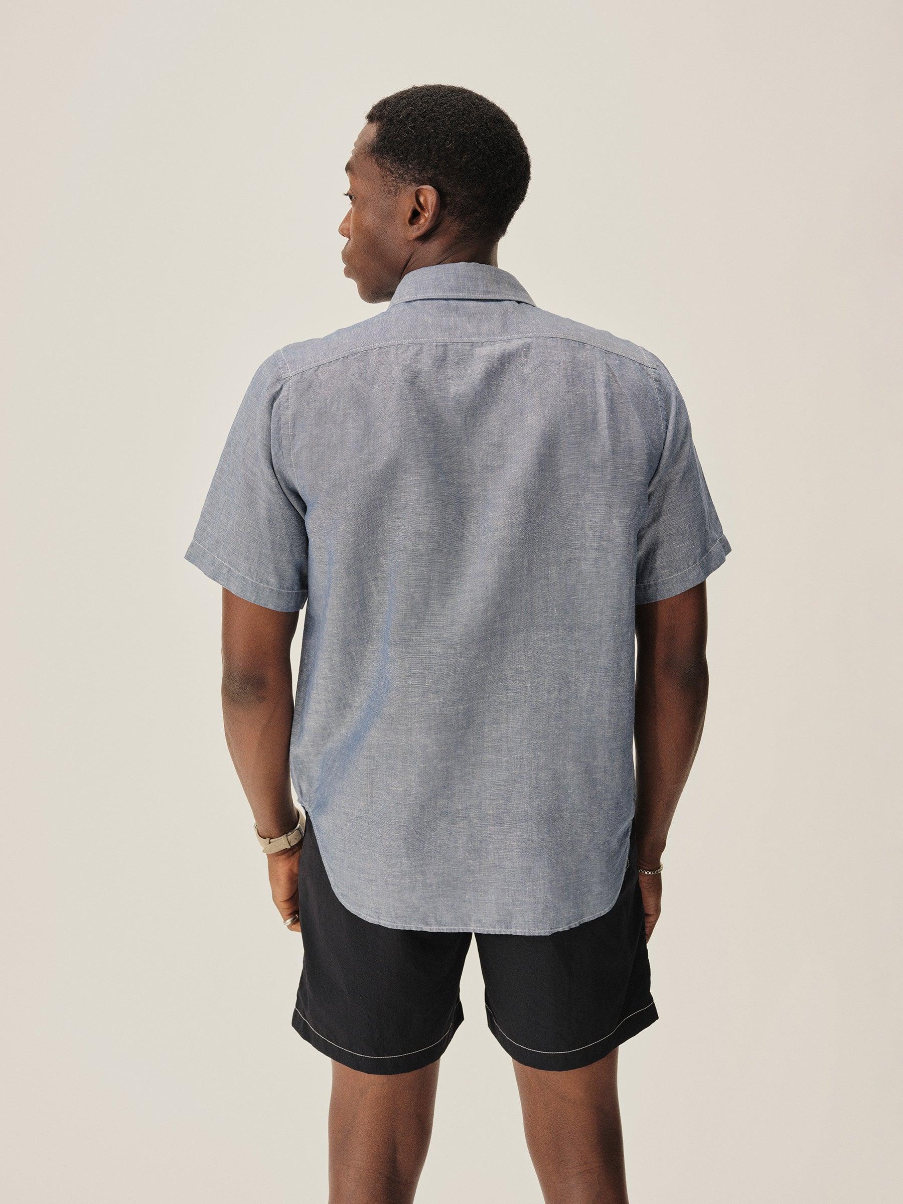 Chambray Breeze Cotton Linen S/S Shirt Product Image