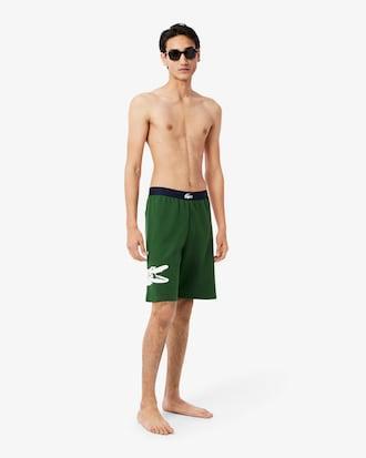 Straight Cut Fleece Loungewear Shorts Product Image
