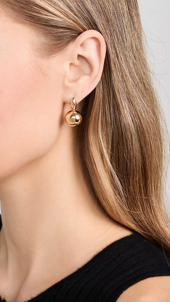 Annika Inez Pivot Sphere Hoops | Shopbop Product Image