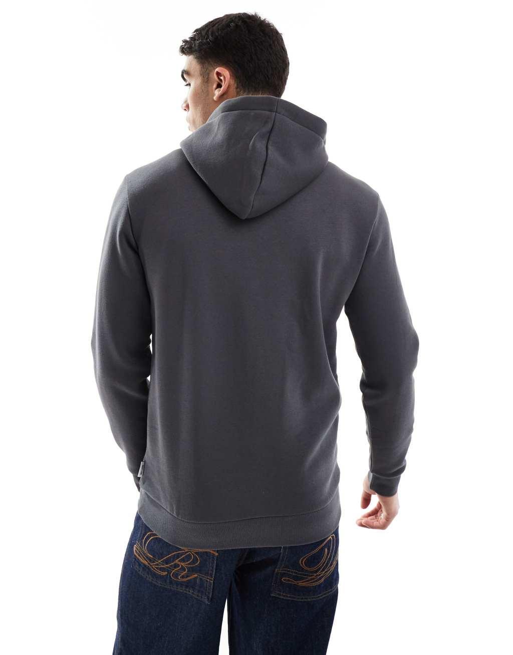 ONLY & SONS hoodie in charcoal Product Image