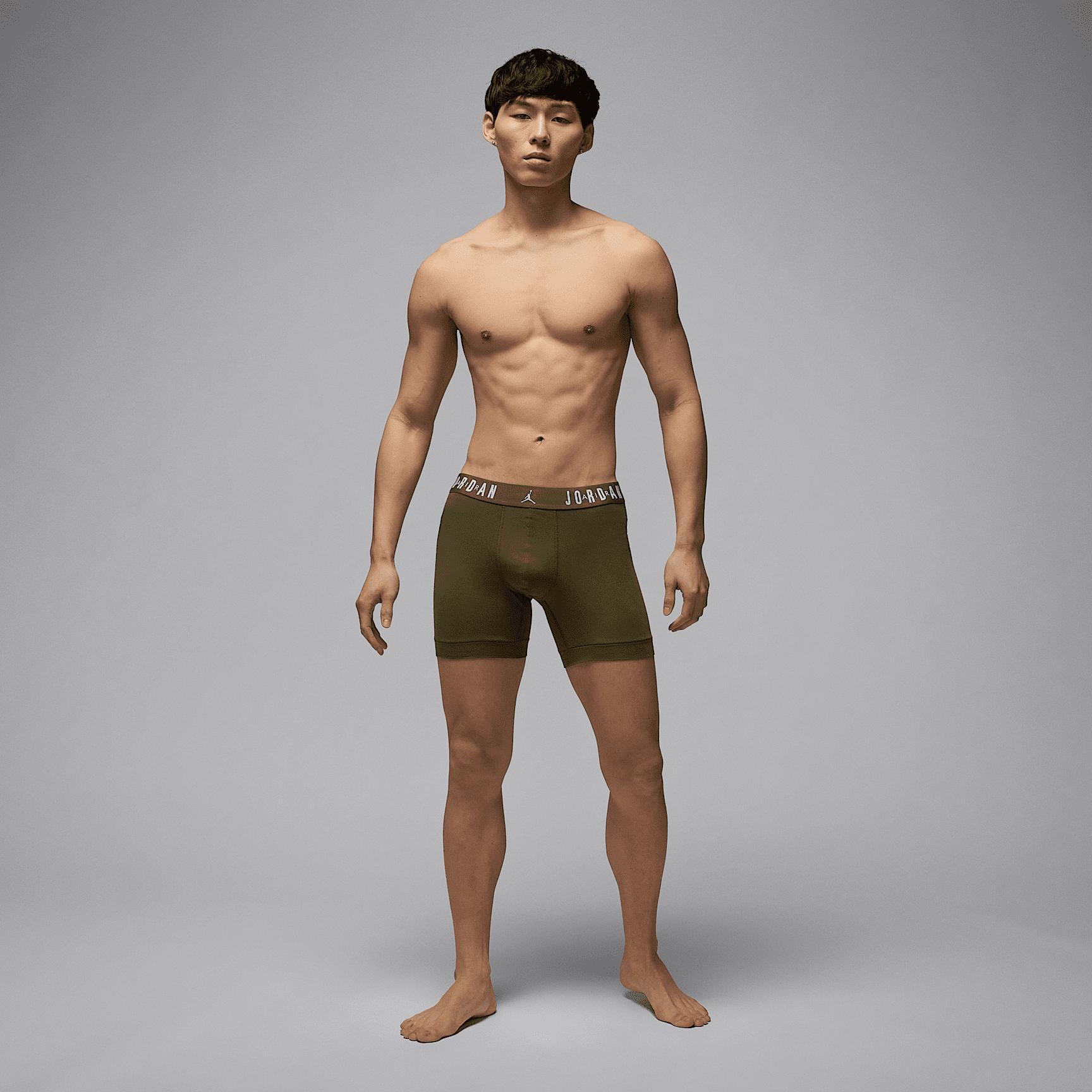 Jordan Men's Flight Cotton Core Boxer Briefs (3-Pack) Product Image