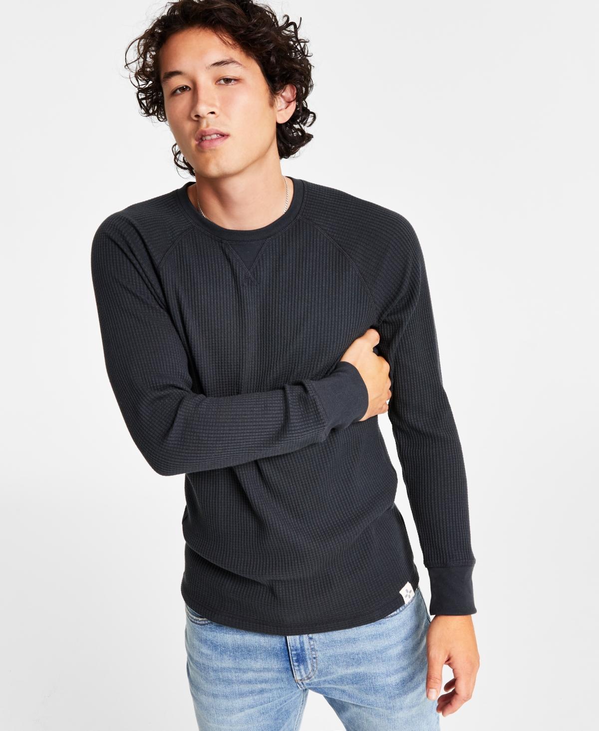 Sun + Stone Mens Long-Sleeve Thermal Shirt, Created for Macys Product Image