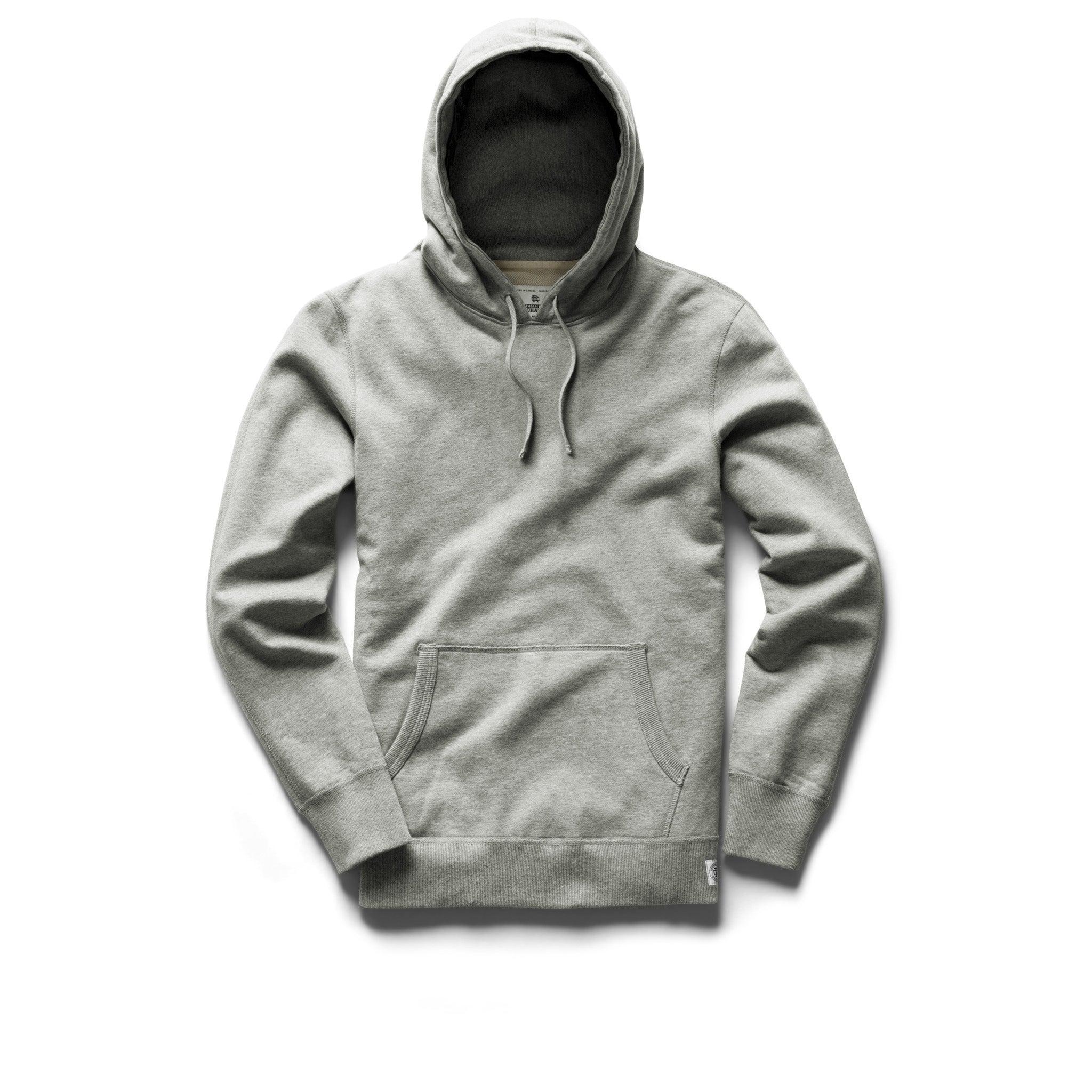 Lightweight Terry Slim Hoodie - Vault Male Product Image