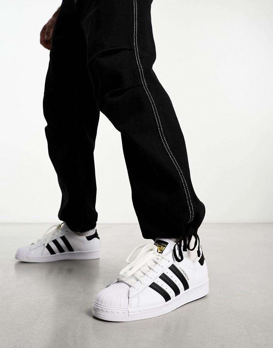 adidas Originals Mens adidas Originals Superstar Casual Sneaker - Mens Basketball Shoes Core Black/Core Black/Cloud White Product Image