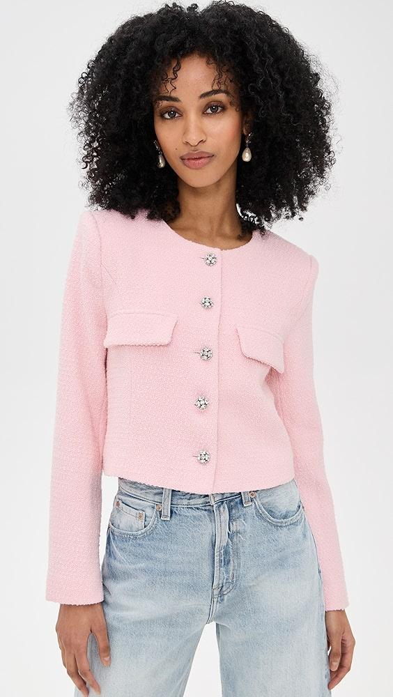 endless rose Tweed Buttoned Jacket | Shopbop Product Image