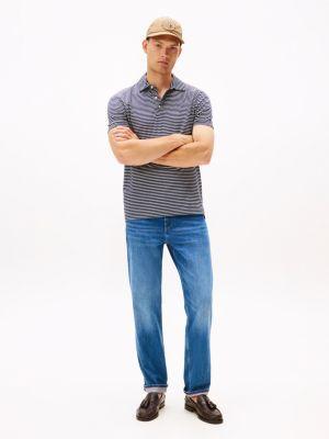 Slim Fit Stripe Polo Product Image