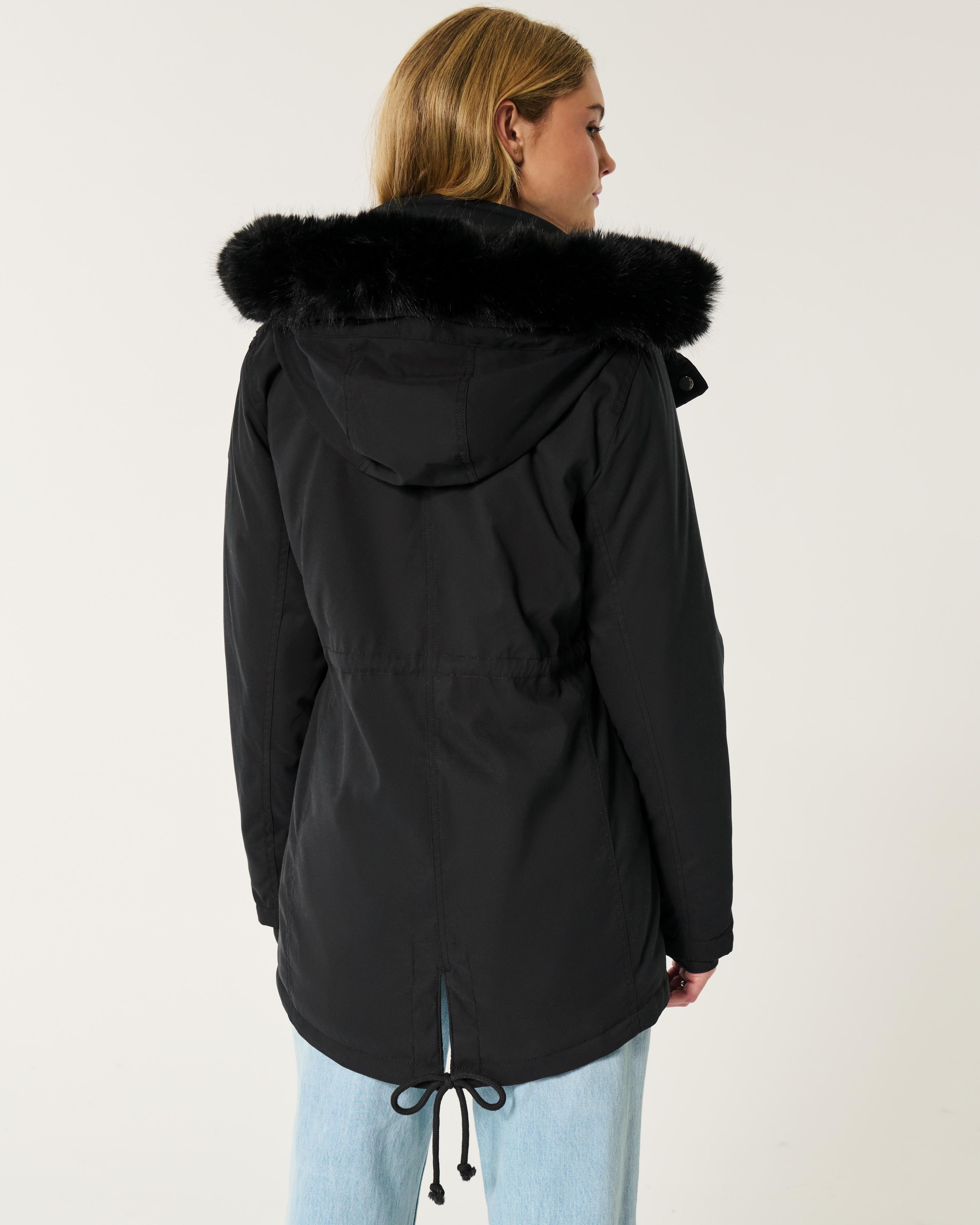 Faux Fur-Lined Parka Product Image