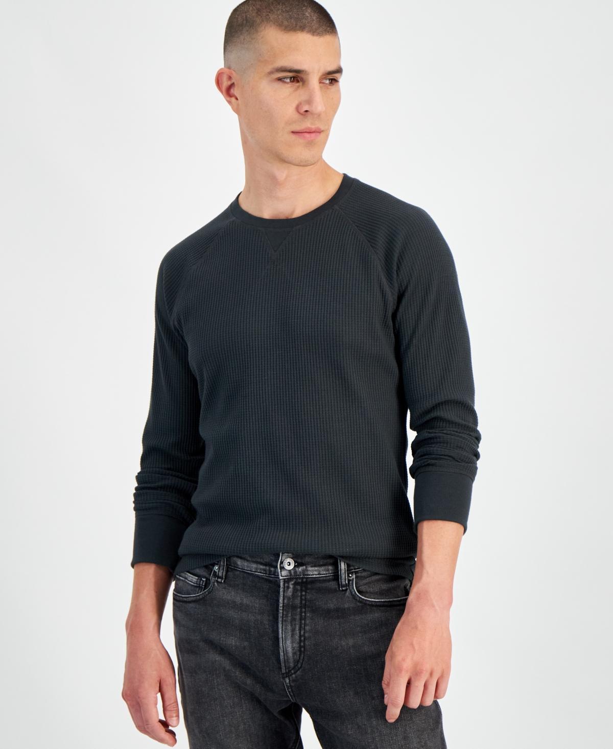 Sun + Stone Mens Long-Sleeve Thermal Shirt, Created for Macys Product Image