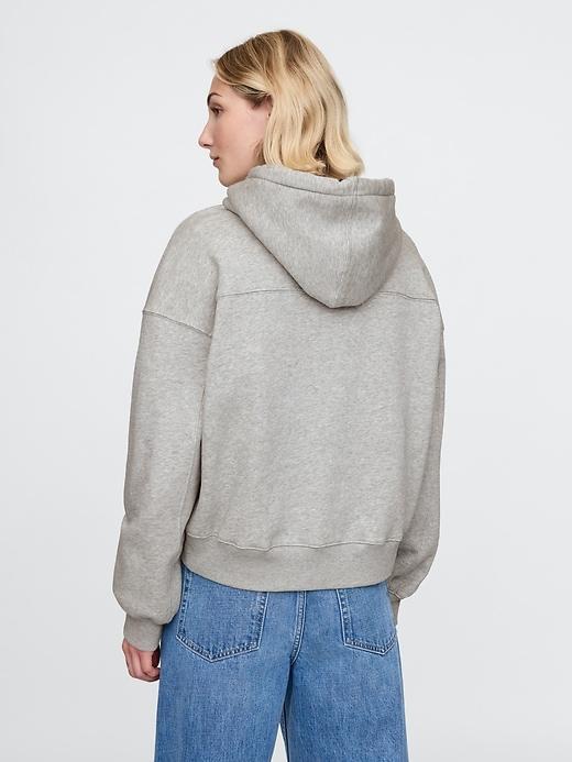 VintageSoft Cropped Hoodie Product Image