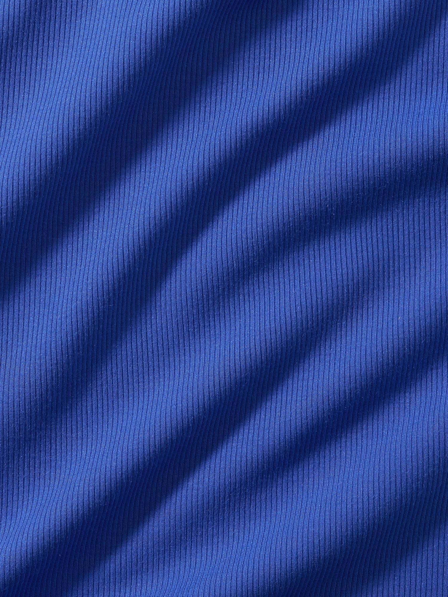 Signature Rib Square Neck Crop Tank Product Image