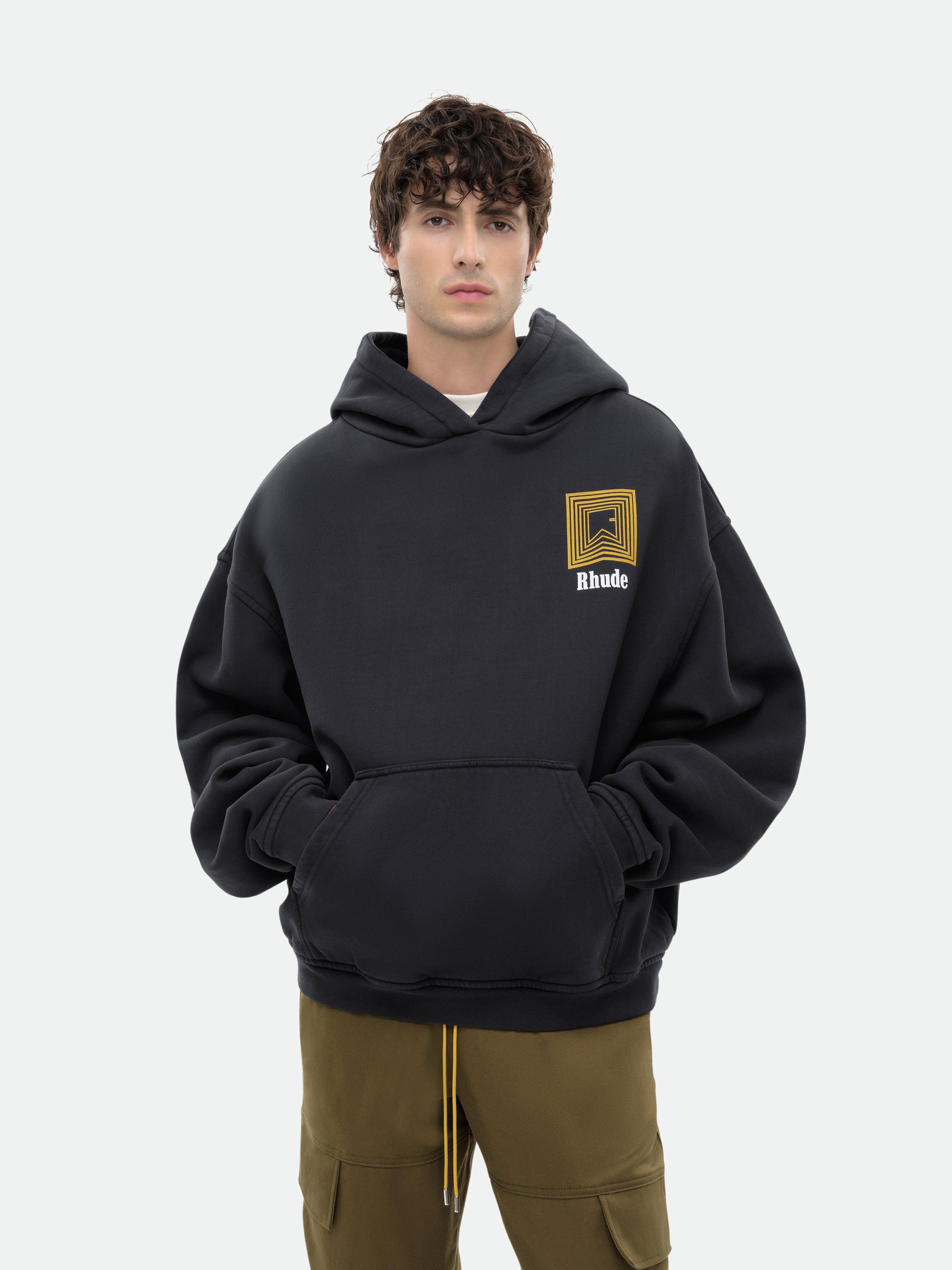 CHEVRON LOGO REPEAT HOODIE Male Product Image