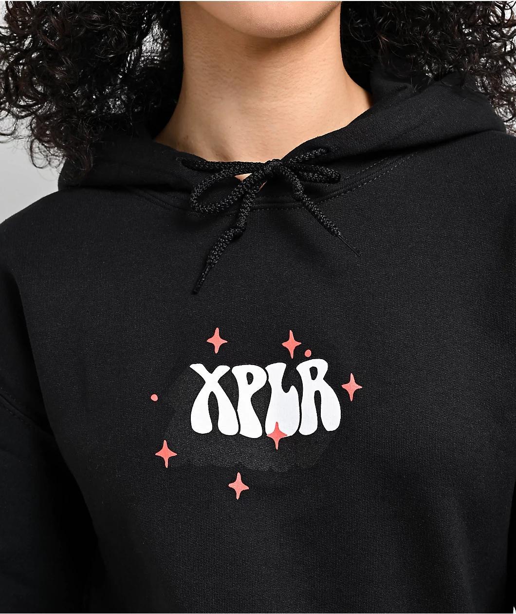 XPLR Currently Fighting Black Hoodie Product Image