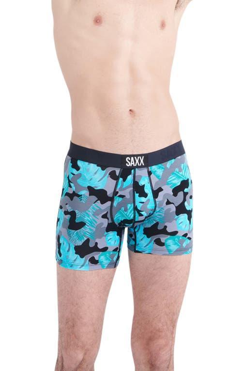 SAXX Vibe Super Soft Island Camo 5 Inseam Boxer Briefs Product Image