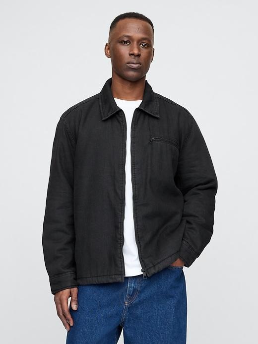 Sherpa-Lined Shirt Jacket Product Image