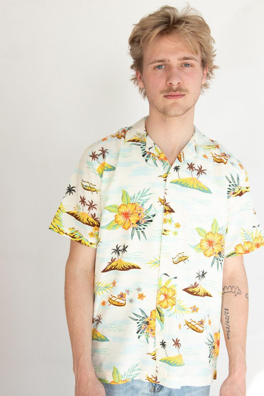 Hibiscus Oasis Hawaiian Shirt Product Image