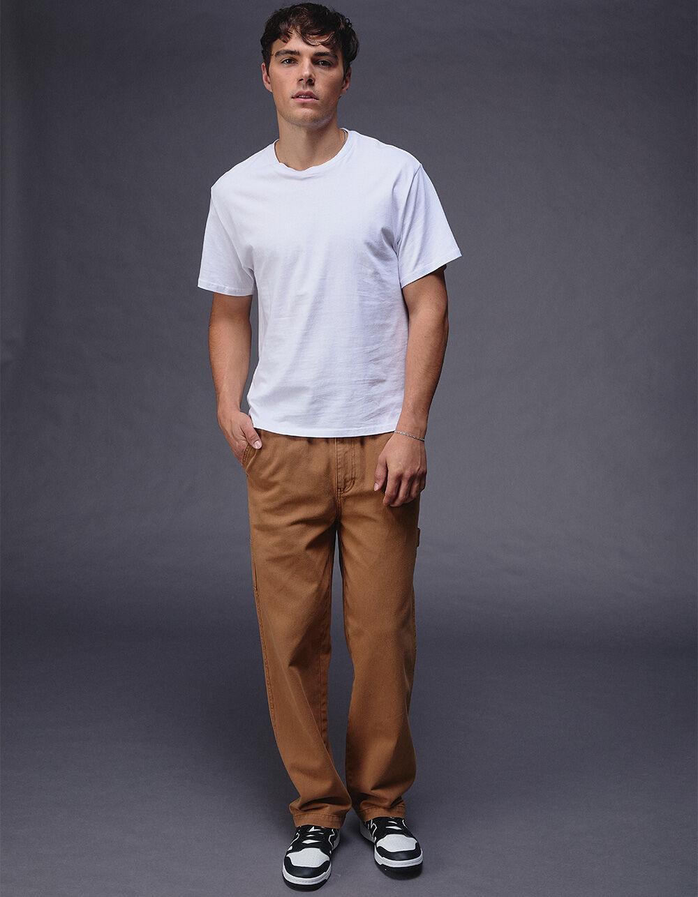 RSQ Mens Straight Fit Pull On Carpenter Pants Product Image