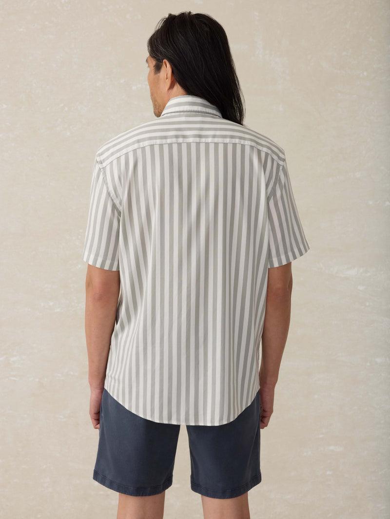 Short-Sleeve Movement™ Monterrey Shirt - Clover Valley Stripe Product Image