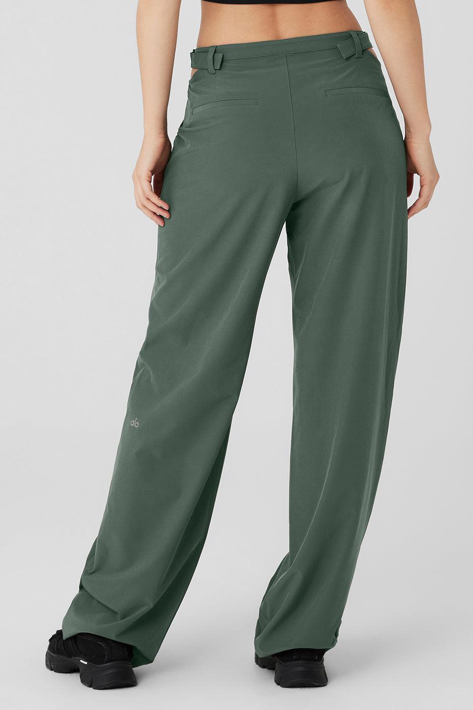 Mid-Rise Showdown Trouser - Dark Cactus Product Image