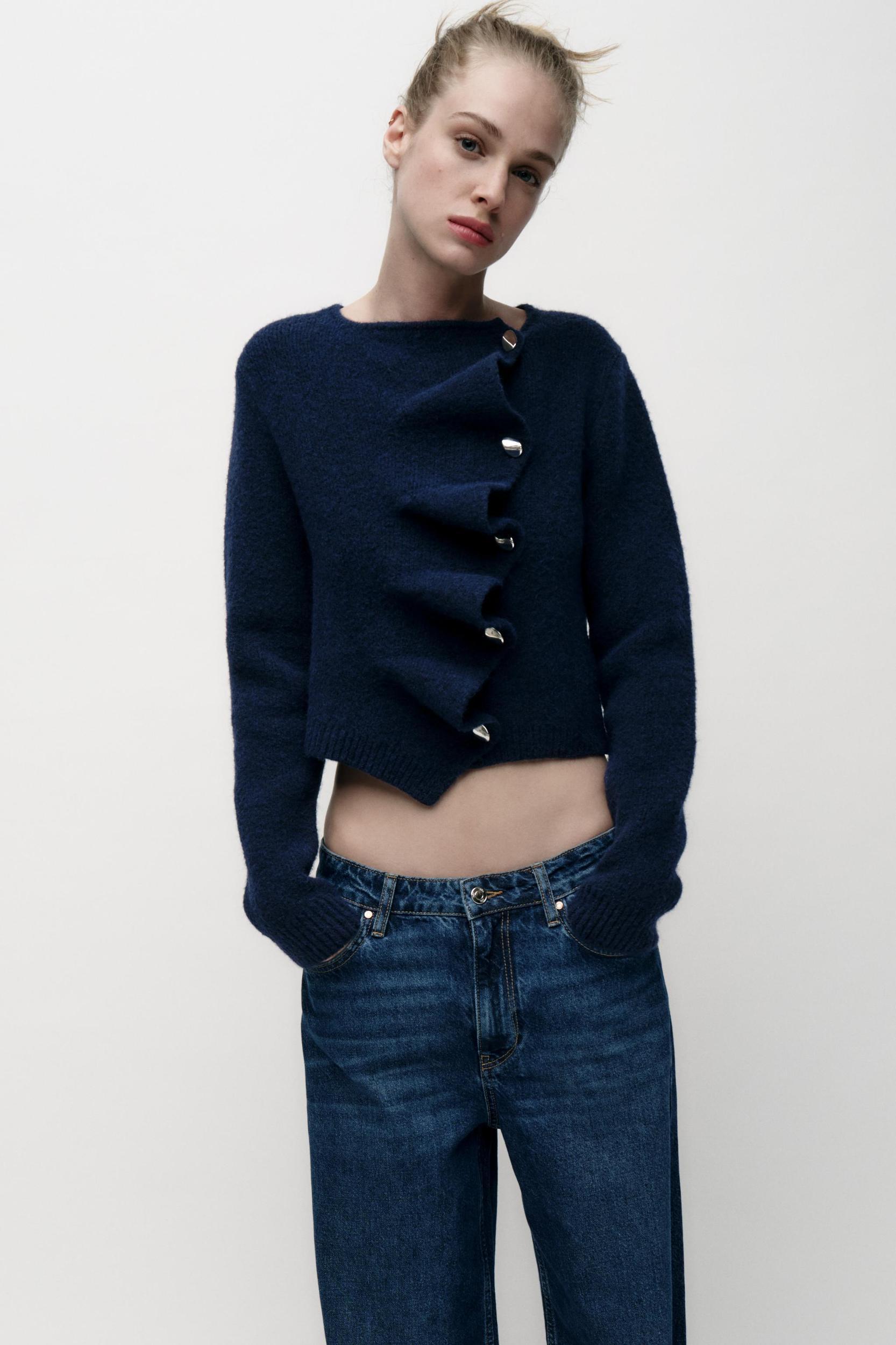 KNIT WRAP TOP Product Image