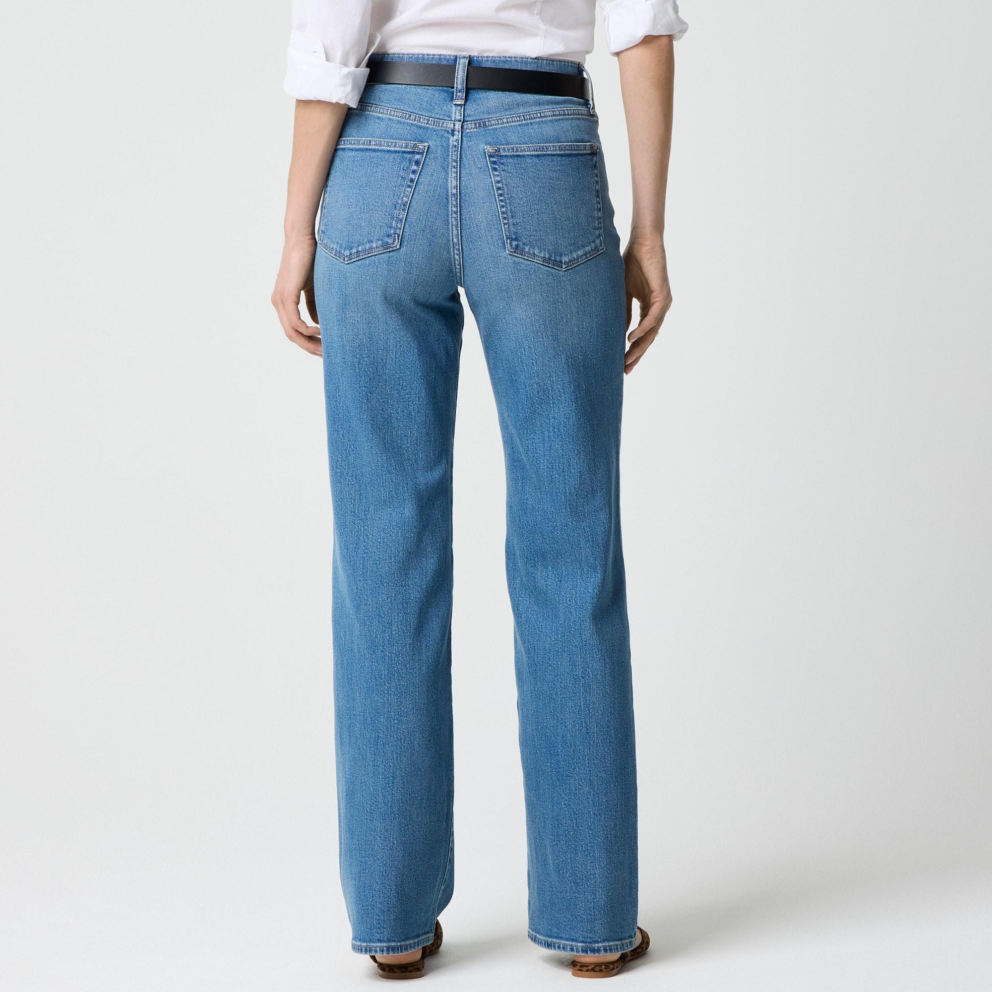 Slim wide-leg jean in all-day-stretch Product Image