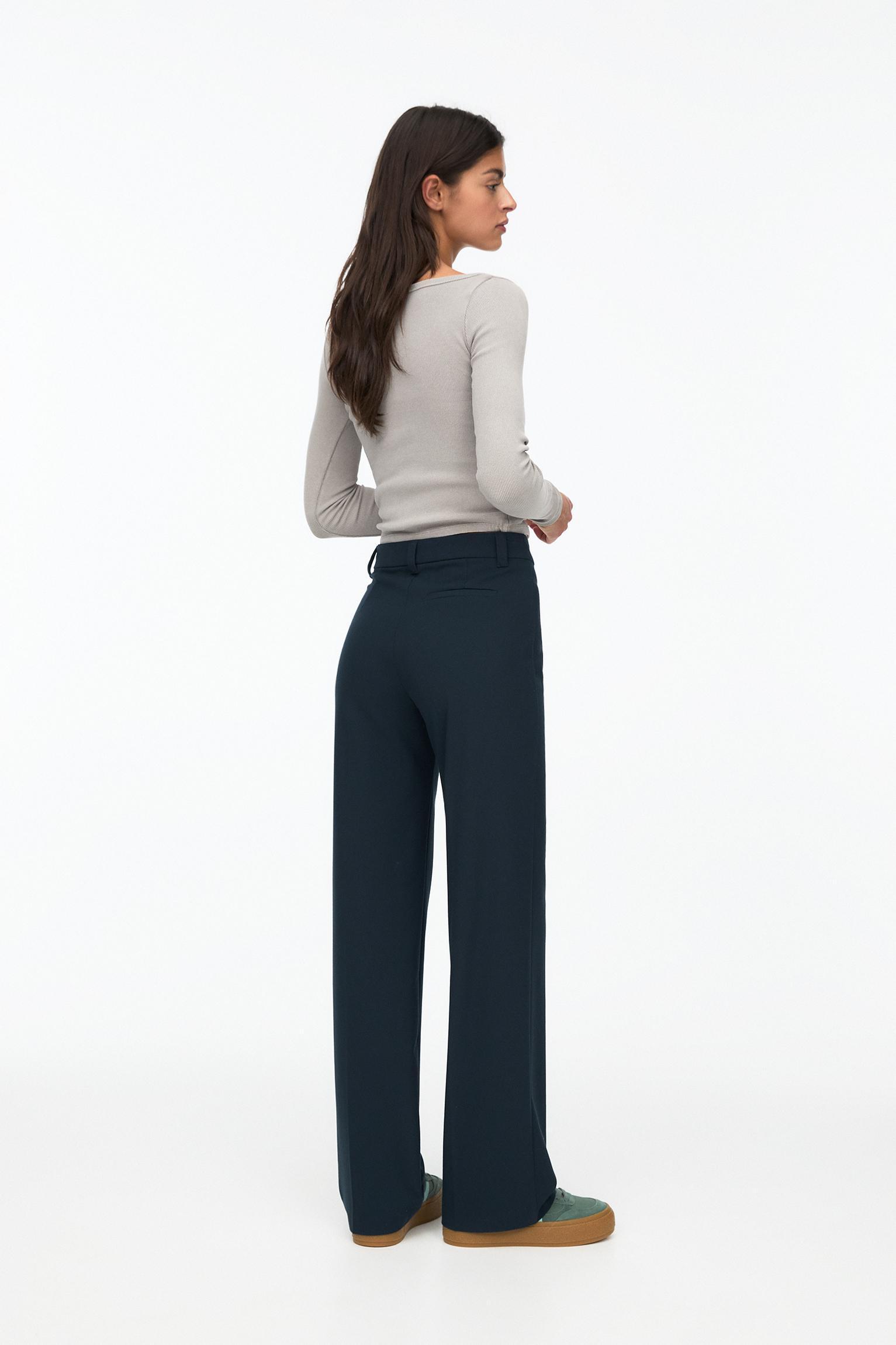 Straight-leg smart pants Product Image