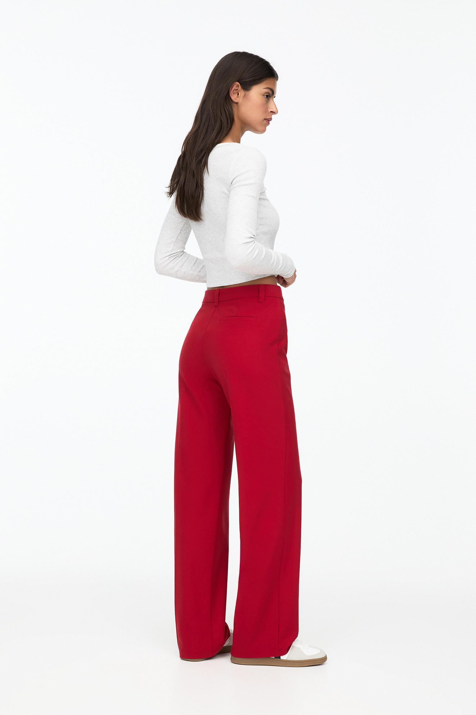 Straight-leg smart pants Product Image