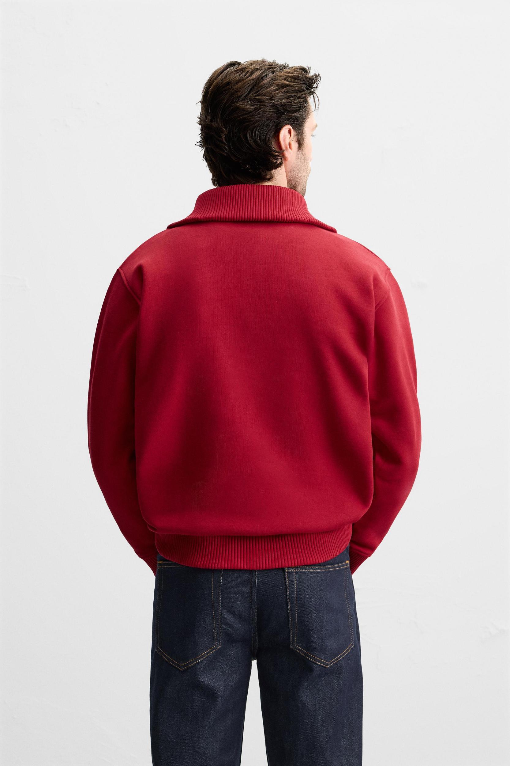 QUARTER-ZIP SWEATSHIRT Product Image