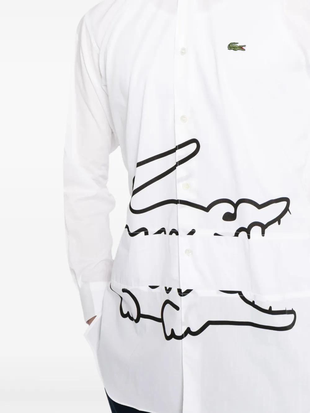 x Lacoste cotton shirt Product Image