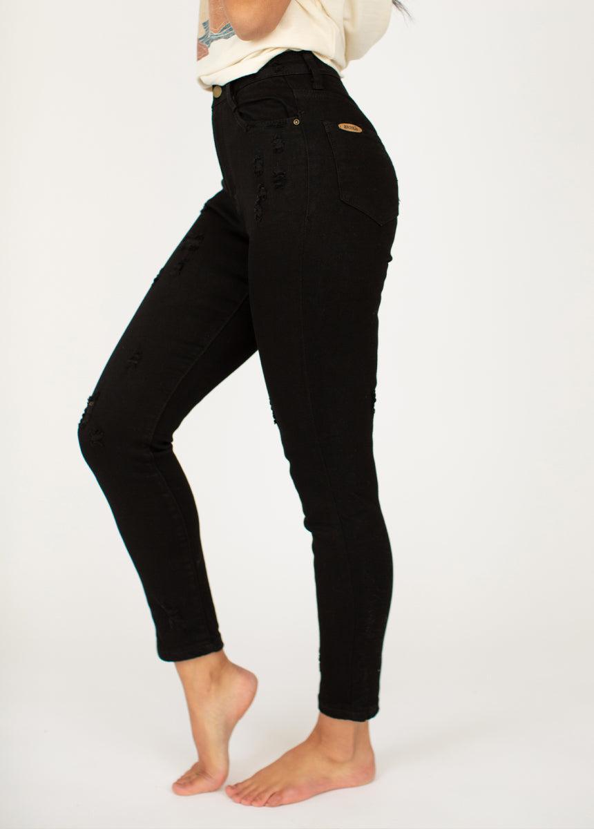 Nilou Denim in Black Female Product Image