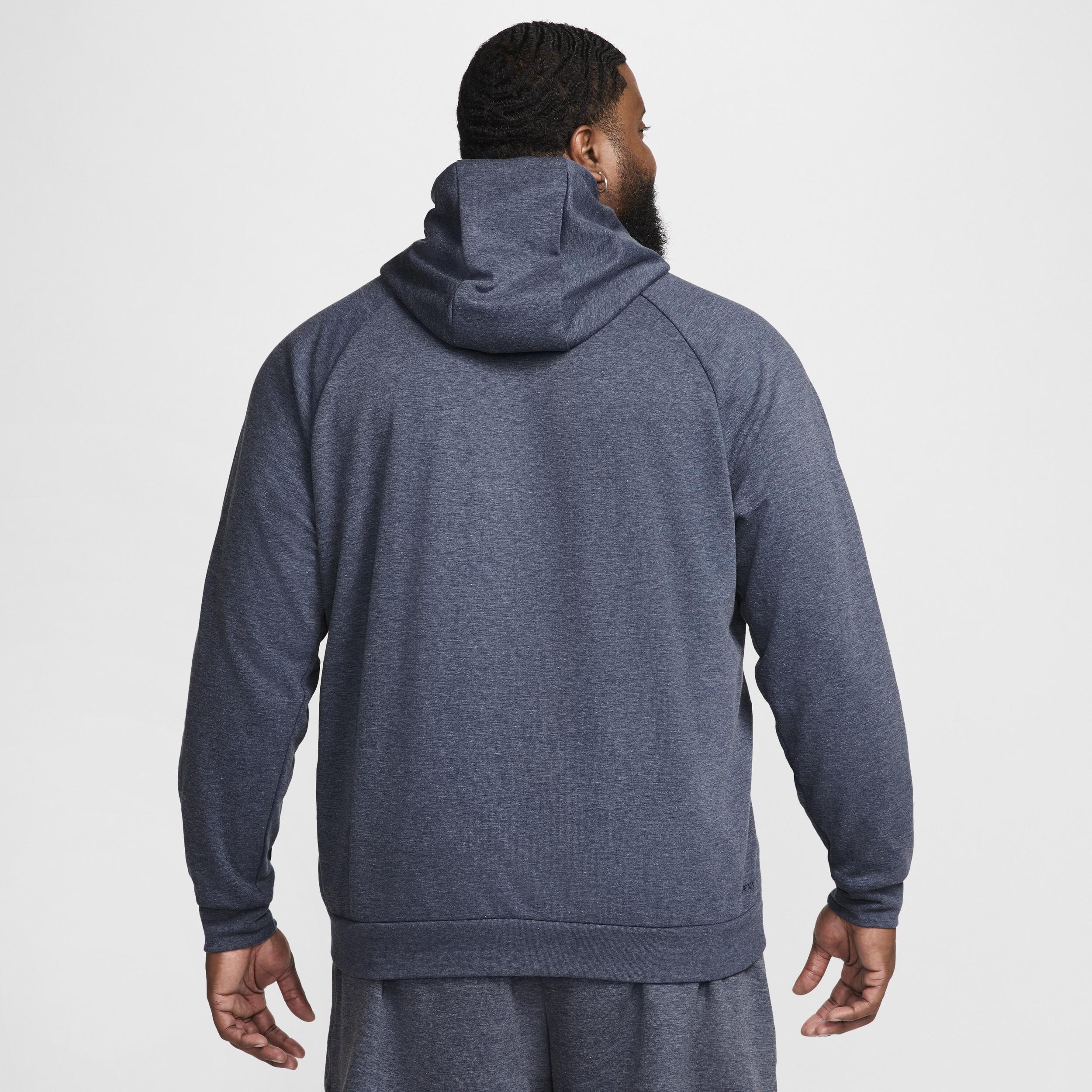 Nike Mens Primary Fleece Dri-FIT UV Pullover Performance Hoodie | FZ0969-473 Product Image