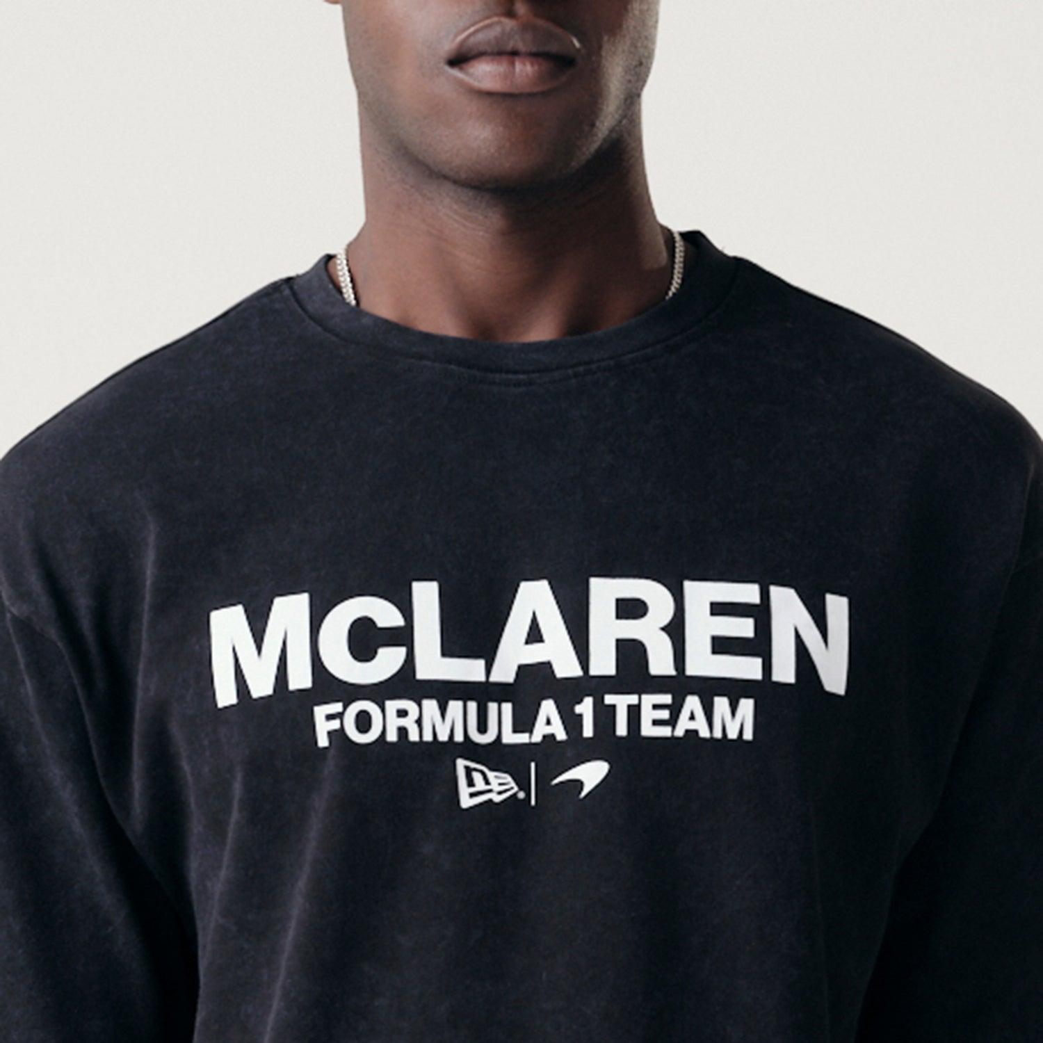 McLaren Formula 1 Team Washed Black T-Shirt Male Product Image