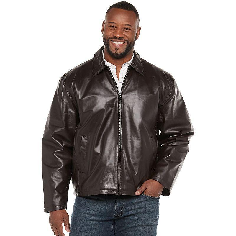 Big & Tall Vintage Leather Split Napa Leather Jacket, Mens Product Image