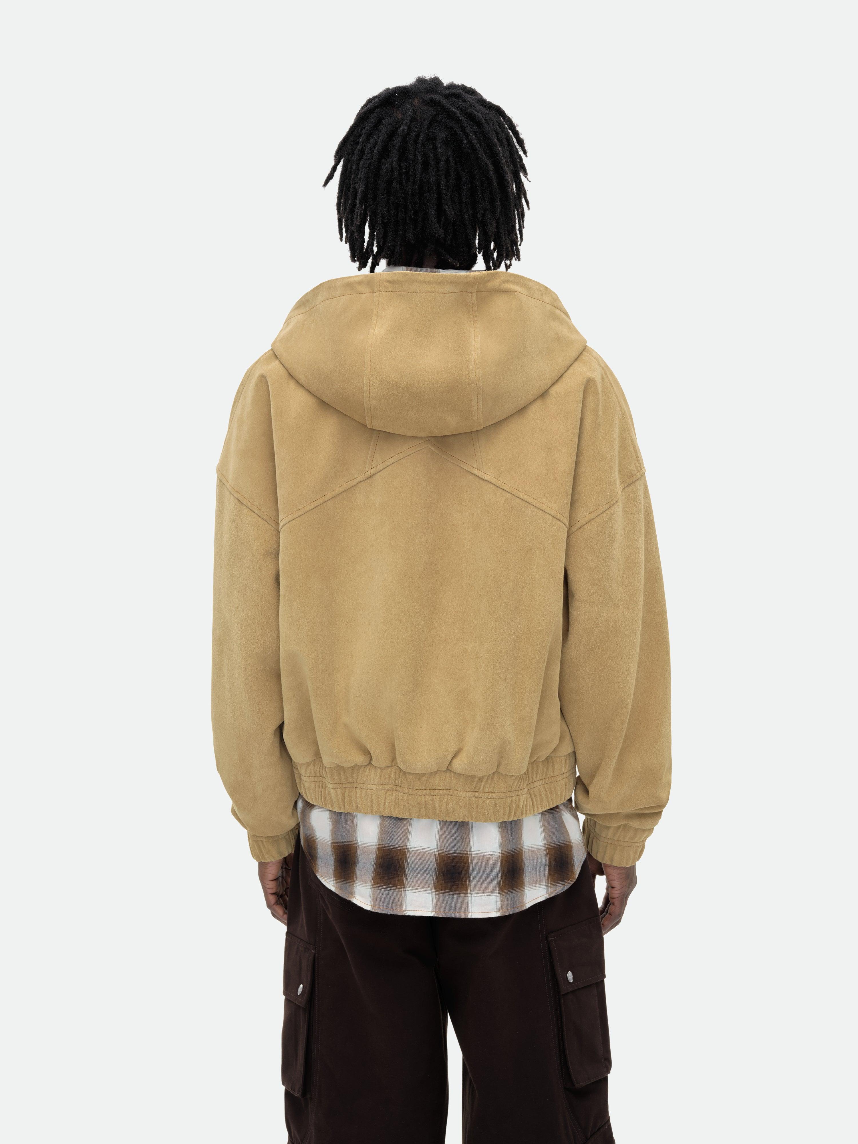 SUEDE RHUDE CREST HOODIE Male Product Image